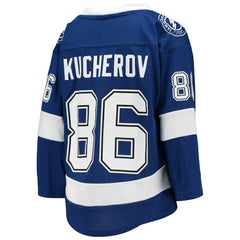 NHL Nikita Kucherov Tampa Bay Lightning Youth Home Replica Player Jersey - Blue