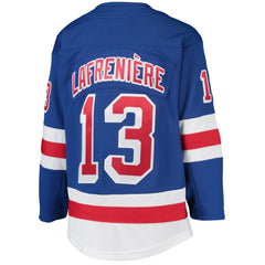 NHL Alexis Lafreniere New York Rangers Youth Home Premier Player Jersey - Blue