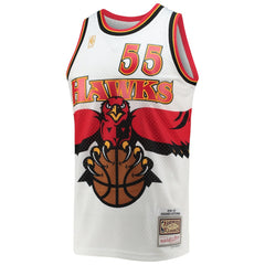 NBA Dikembe Mutombo Atlanta Hawks 1996/97 Hardwood Classics Swingman Jersey - White