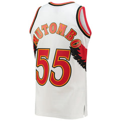 NBA Dikembe Mutombo Atlanta Hawks 1996/97 Hardwood Classics Swingman Jersey - White