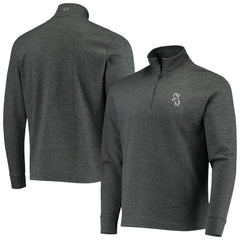 Chicago White Sox Vineyard Vines Saltwater Quarter-Zip Jacket - Charcoal Jackets