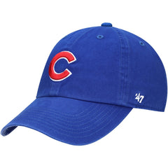 Chicago Cubs '47 Youth Team Logo Clean Up Adjustable Hat - Royal Hats