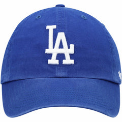 Los Angeles Dodgers '47 Youth Team Logo Clean Up Adjustable Hat - Royal Hats