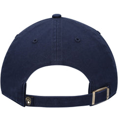 Milwaukee Brewers '47 Youth Team Logo Clean Up Adjustable Hat - Navy Hats