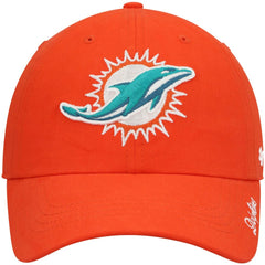 Miami Dolphins '47 Women's Miata Clean Up Secondary Logo Adjustable Hat Orange