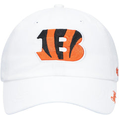 Cincinnati Bengals '47 Women's Team Miata Clean Up Adjustable Hat White