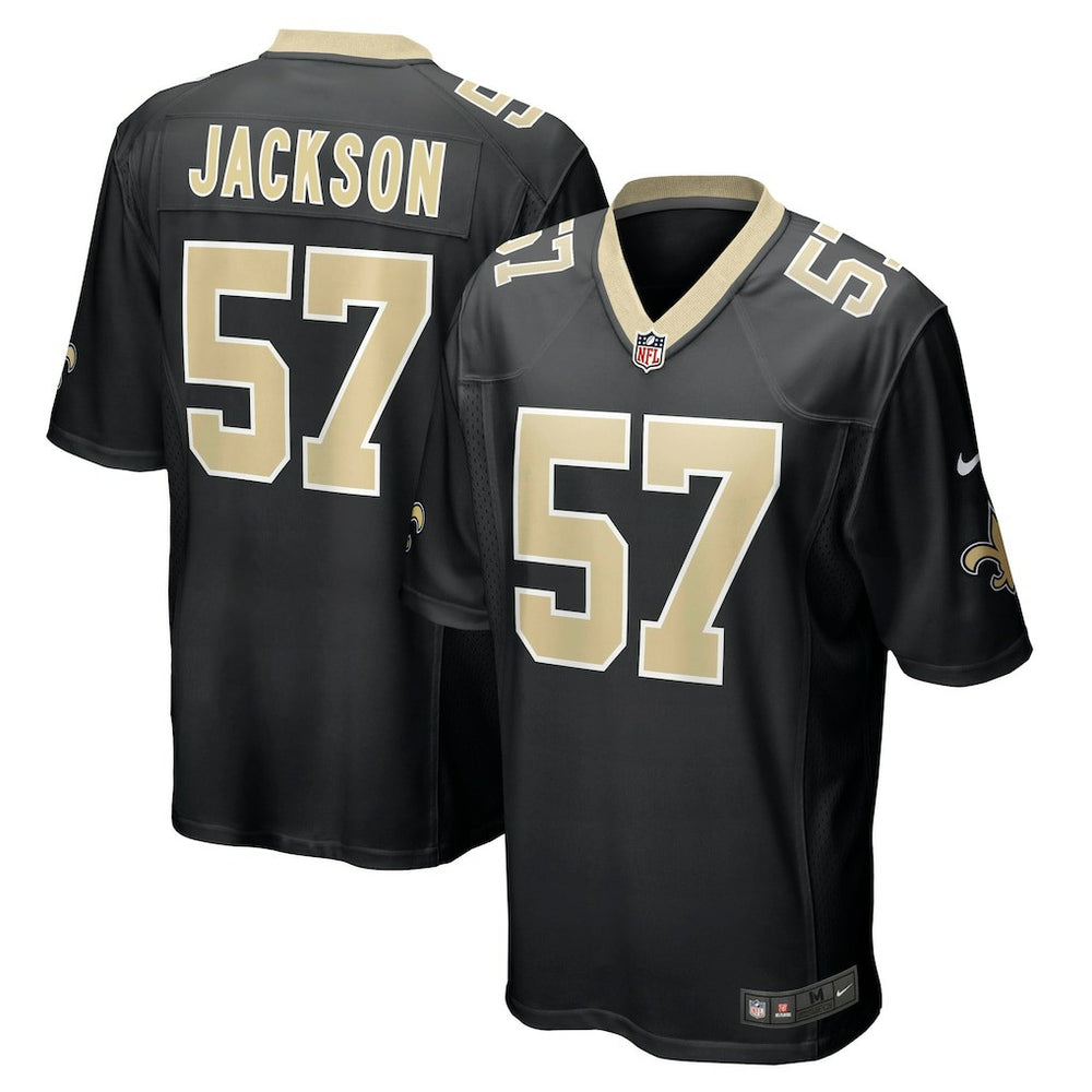NFL Rickey Jackson New Orleans Saints Retired Player Jersey - Black