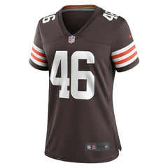 NFL Don Fleming Cleveland Browns Women's Retired Player Jersey - Brown