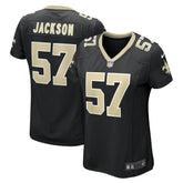 Rickey Jackson New Orleans Saints Women's Retired Player Jersey Black