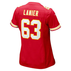 NFL Willie Lanier Kansas City Chiefs Women's Retired Player Jersey - Red