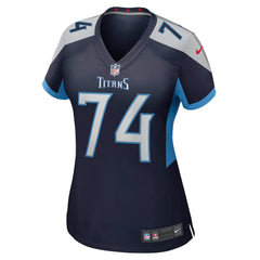 NFL Bruce Matthews Tennessee Titans Women's Retired Player Jersey - Navy