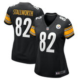John Stallworth Pittsburgh Steelers Women's Retired Player Jersey Black