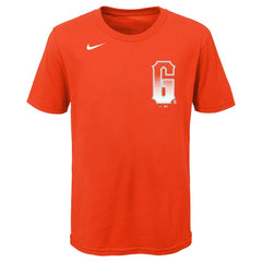 San Francisco Giants Nike Youth City Connect Wordmark T-Shirt - Orange T-shirts
