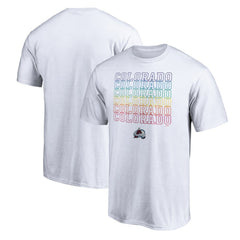 NHL Colorado Avalanche City Pride T-Shirt - White