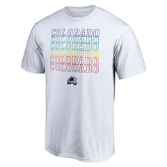 NHL Colorado Avalanche City Pride T-Shirt - White