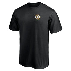 NHL Boston Bruins Number One Dad Logo T-Shirt - Black