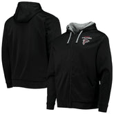Atlanta Falcons Dunbrooke Apprentice Full-Zip Hoodie Black/Gray