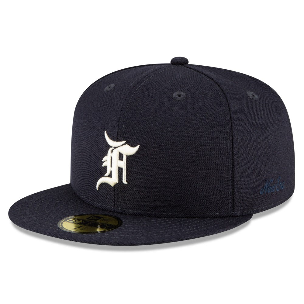 MLB New Era Fear of God Essentials 59FIFTY Fitted Hat - Navy Hats