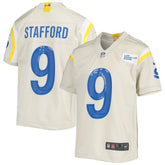 NFL Matthew Stafford Los Angeles Rams Youth Game Jersey - Cream