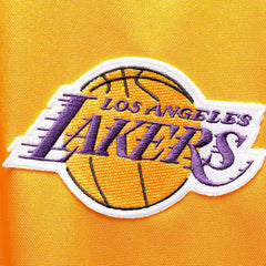 Los Angeles Lakers Hardwood Classics Big & Tall On-Court Shooting V-Neck Shirt Gold/Purple