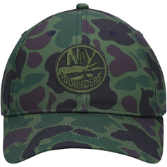 NHL New York Islanders adidas Locker Room Slouch Adjustable Hat - Camo