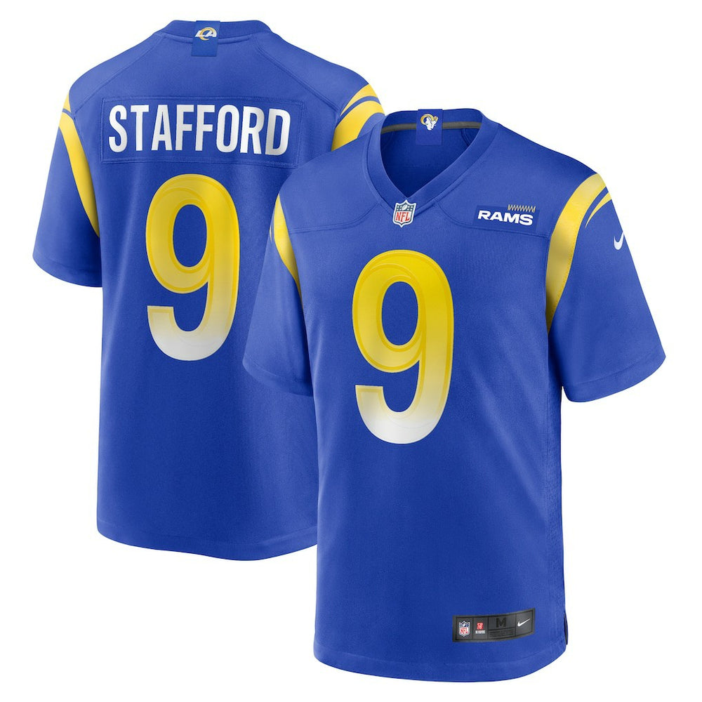 NFL Matthew Stafford Los Angeles Rams Player Game Jersey - Royal