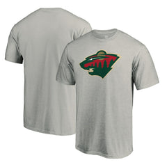 NHL Minnesota Wild Primary Logo T-Shirt - Heather Gray