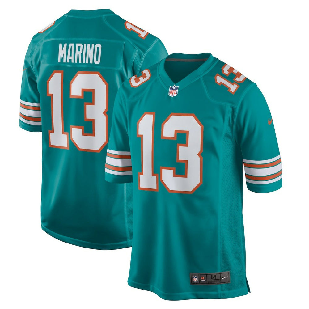 NFL Dan Marino Miami Dolphins Retired Player Jersey - Aqua