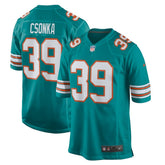 NFL Larry Csonka Miami Dolphins Retired Player Jersey - Aqua