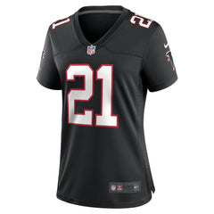 NFL Deion Sanders Atlanta Falcons Women's Alternate Retired Player Game Jersey - Black