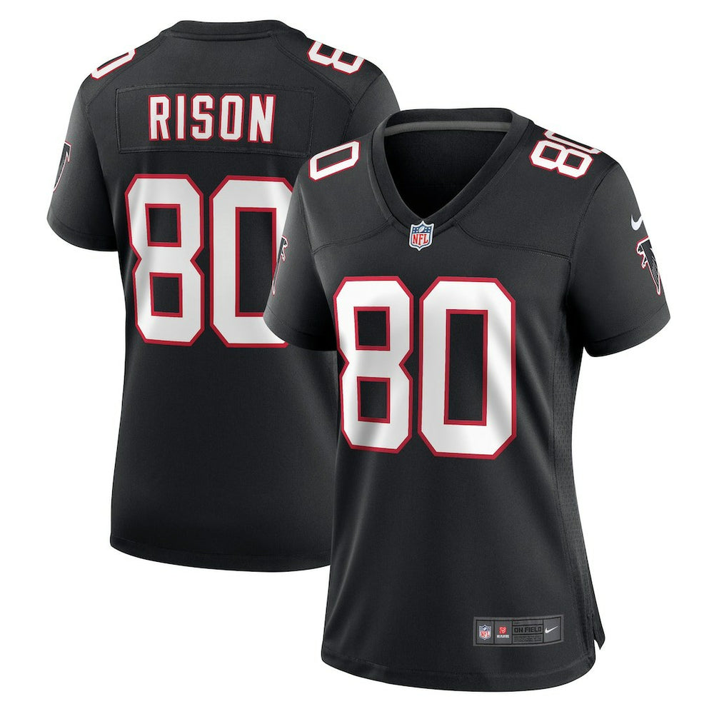NFL Andre Rison Atlanta Falcons Women's Retired Player Jersey - Black