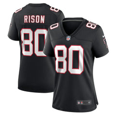 NFL Andre Rison Atlanta Falcons Women's Retired Player Jersey - Black