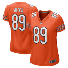 NFL Mike Ditka Chicago Bears Women's Retired Player Jersey - Orange