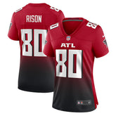 Andre Rison Atlanta Falcons Women's Retired Player Jersey Red