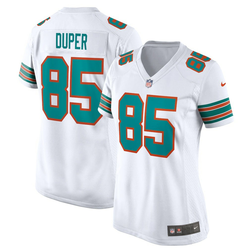 NFL Mark Duper Miami Dolphins Women's Retired Player Jersey - White