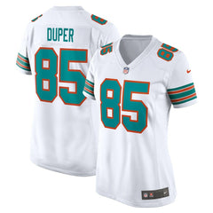 Mark Duper Miami Dolphins Women's Retired Player Jersey White