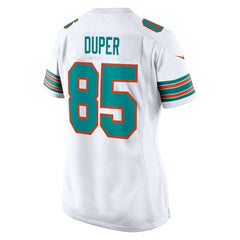 NFL Mark Duper Miami Dolphins Women's Retired Player Jersey - White