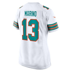 NFL Dan Marino Miami Dolphins Women's Retired Player Jersey - White