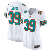 NFL Larry Csonka Miami Dolphins Women's Retired Player Jersey - White