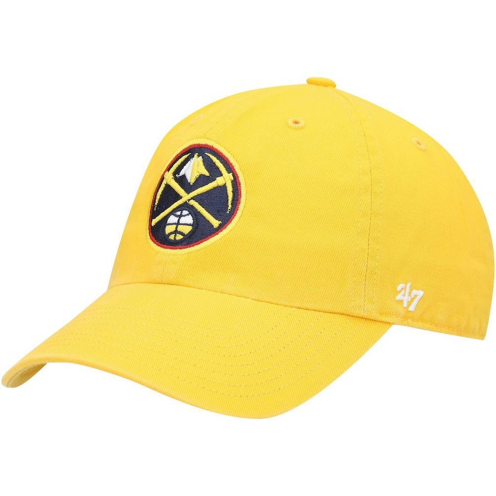 Denver Nuggets '47 Core Logo Clean Up Adjustable Hat Gold