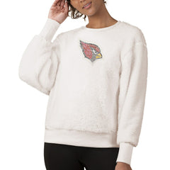 Arizona Cardinals Touch Women's Milestone Tracker Pullover Sweatshirt White