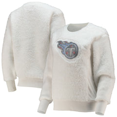 Tennessee Titans Touch Women's Milestone Tracker Pullover Sweatshirt White