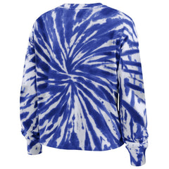 NHL Montreal Canadiens WEAR by Erin Andrews Women's Tie-Dye Long Sleeve T-Shirt - Navy