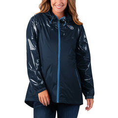 Tennessee Titans G-III 4Her by Carl Banks Women's Double-Coverage Full-Zip Hoodie Jacket Navy