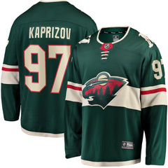 NHL Kirill Kaprizov Minnesota Wild Fanatics Home Breakaway Replica Jersey - Green
