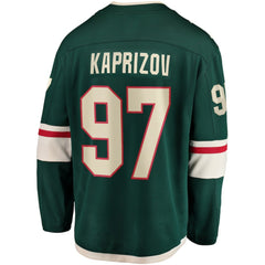 NHL Kirill Kaprizov Minnesota Wild Fanatics Home Breakaway Replica Jersey - Green
