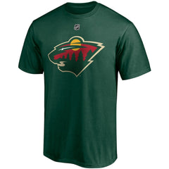 NHL Kirill Kaprizov Minnesota Wild Fanatics Authentic Stack Name & Number T-Shirt - Green