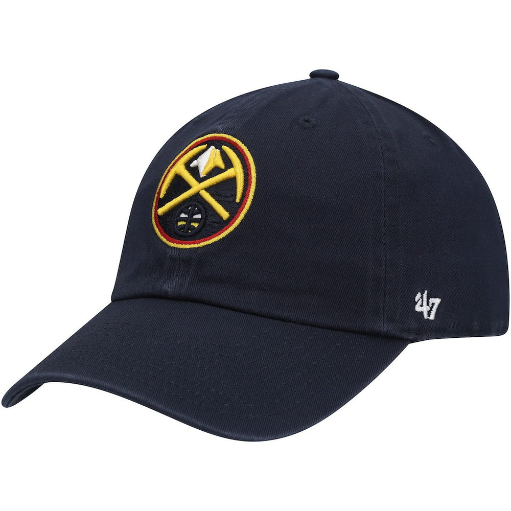 Denver Nuggets '47 Core Logo Clean Up Adjustable Hat Navy