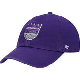 Sacramento Kings '47 Core Logo Clean Up Adjustable Hat Purple