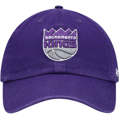 Sacramento Kings '47 Core Logo Clean Up Adjustable Hat Purple